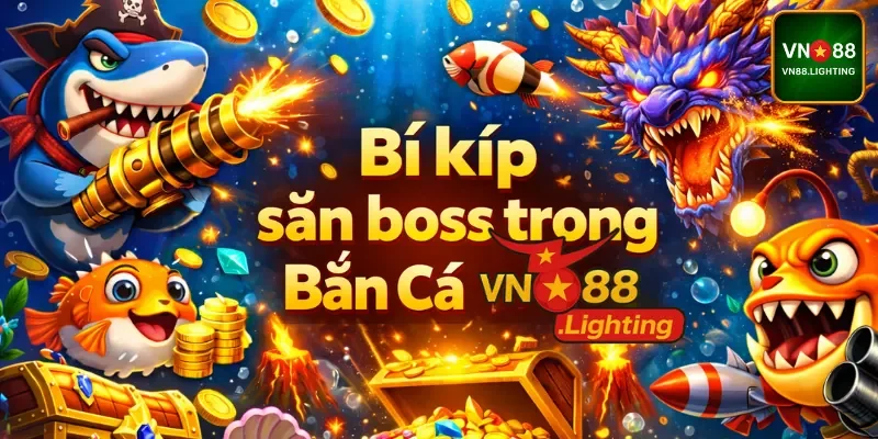 Bí kíp săn boss trong Bắn Cá Vn88
