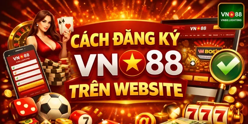 Cách đăng ký Vn88 trên website