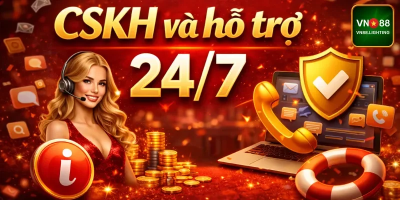 CSKH và hỗ trợ 24/7