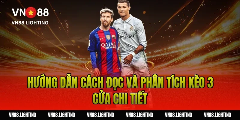 Hướng dẫn cách đọc và phân tích kèo 3 cửa chi tiết