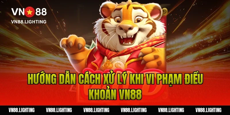 Hướng dẫn cách xử lý khi vi phạm điều khoản VN88