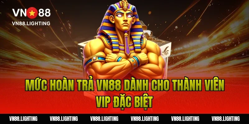 Mức hoàn trả VN88 dành cho thành viên VIP đặc biệt